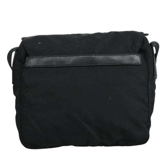 PRADA Shoulder Bag Nylon Black - Picture 3 of 13